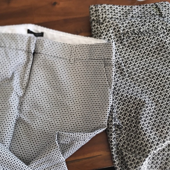 Cool pattern work pants, Capri style. - Picture 4 of 4